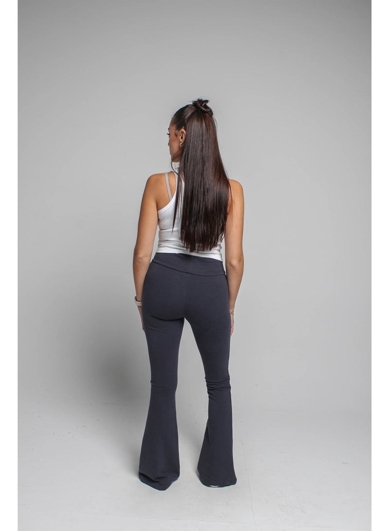 Basic Look Flared Pants - Image 3